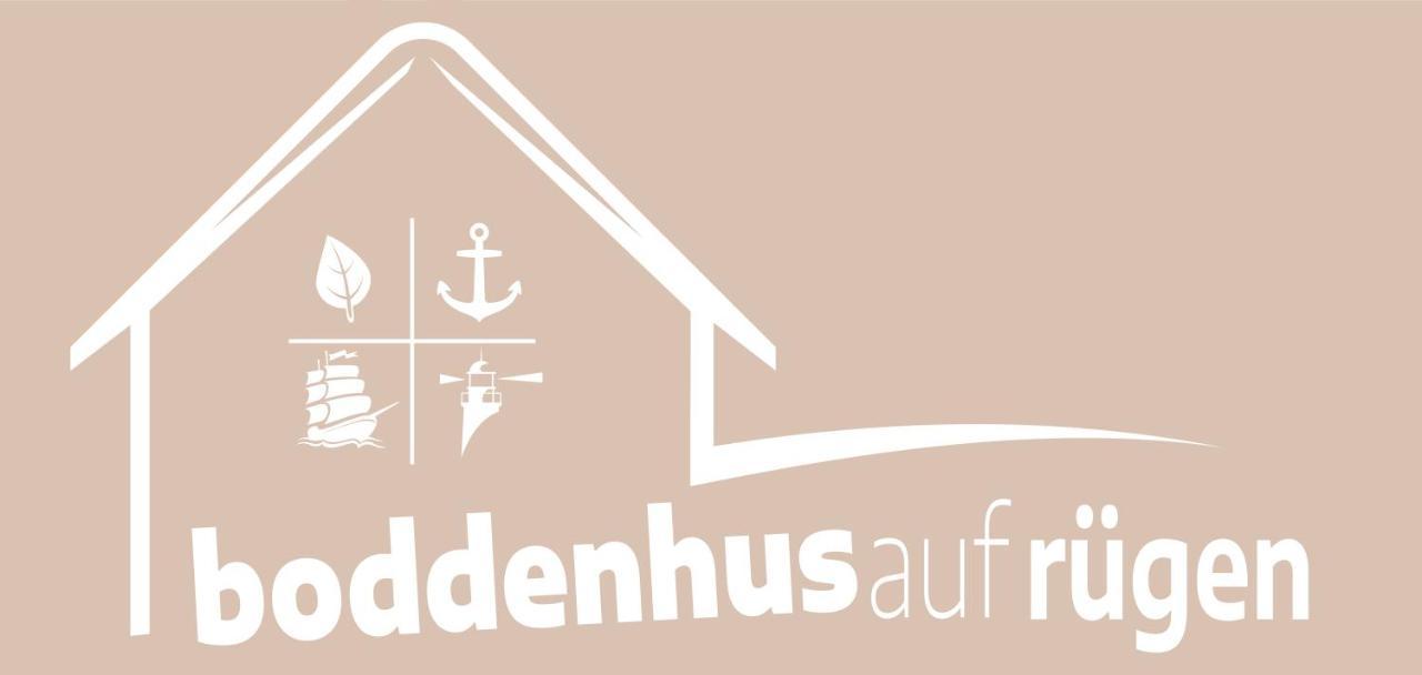 Boddenhus Auf Ruegen - Ferienwohnungen Und Pension Rappin Zewnętrze zdjęcie